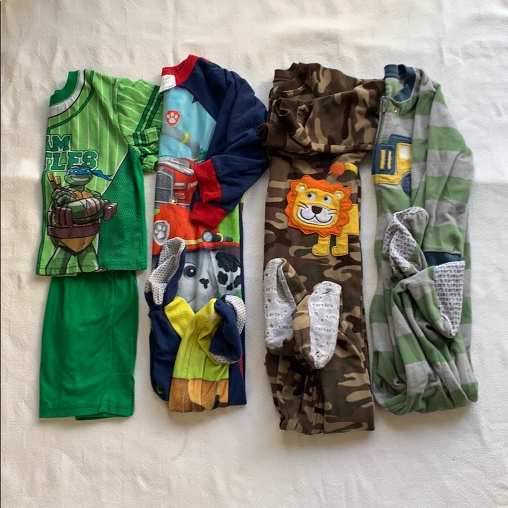4T boys pajamas